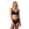 WARRIOR BLACK SOFT CUP NURSING BRA - WIREFREE